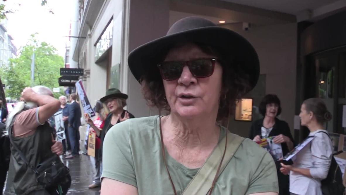 Australia: 'He's done nothing wrong' – Assange supporters call for him to be brought home