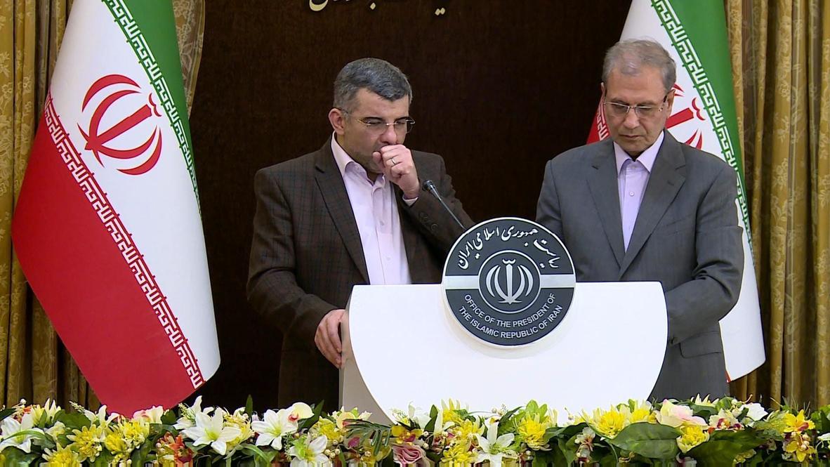 Iran: Deputy Health Minister sweats and coughs through press conference on day before coronavirus diagnosis