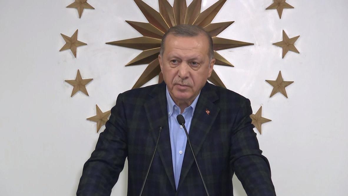 Turkey: Erdogan calls for voluntary quarantine to fight against coronavirus pandemic