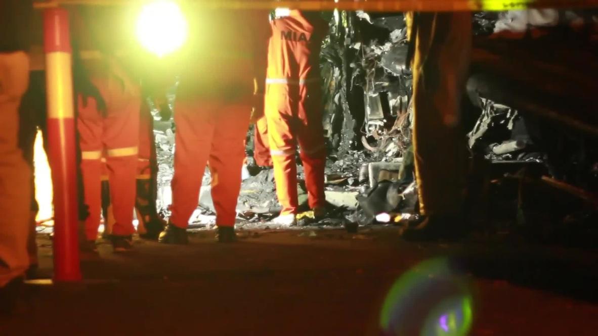 Philippines: At least eight dead in Manila plane crash