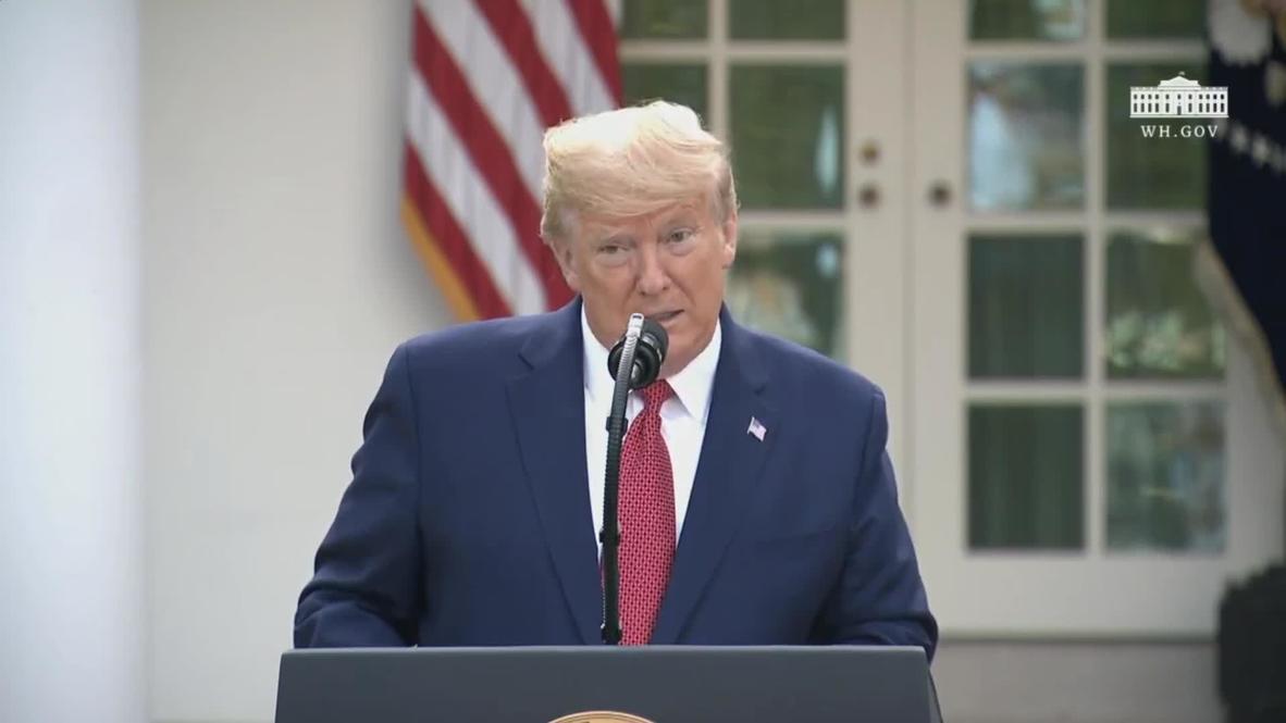 EE.UU.: Trump extiende las pautas de aislamiento social hasta el 30 de abril