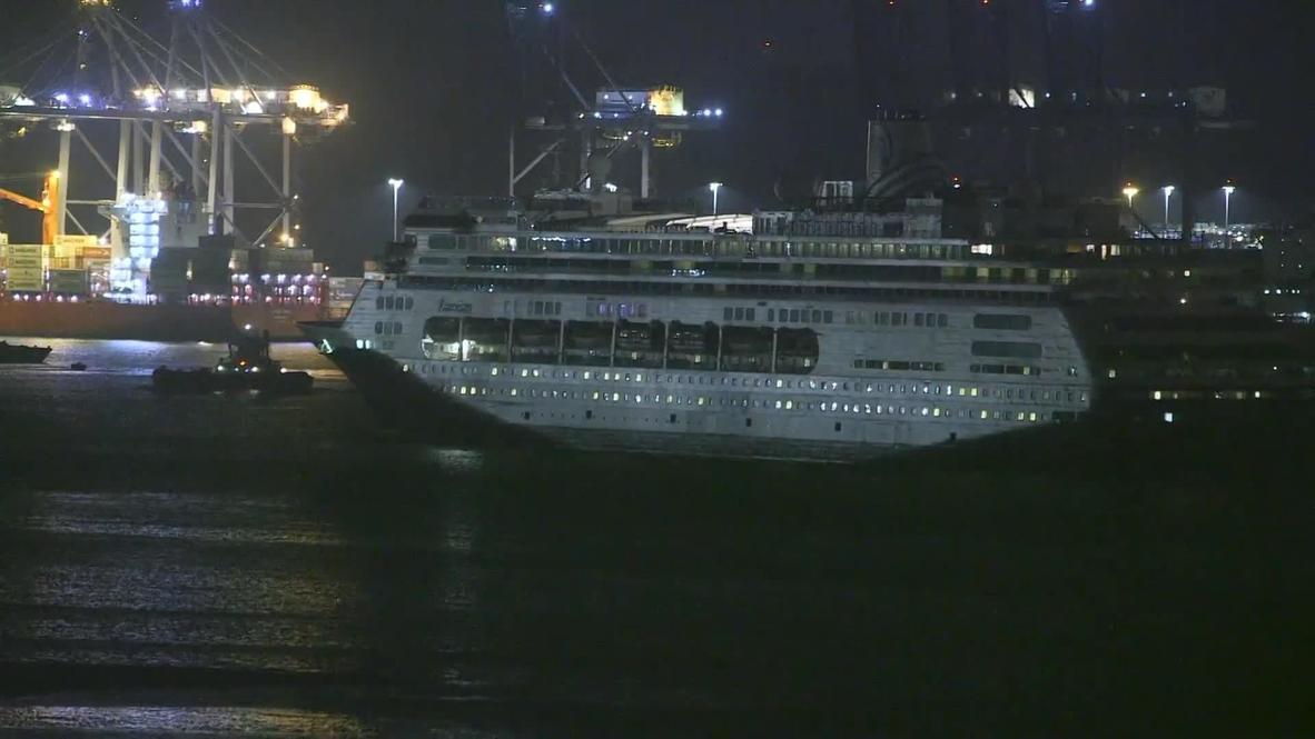 Panamá: Crucero afectado por el coronavirus con cuatro víctimas a bordo cruza el canal de Panamá