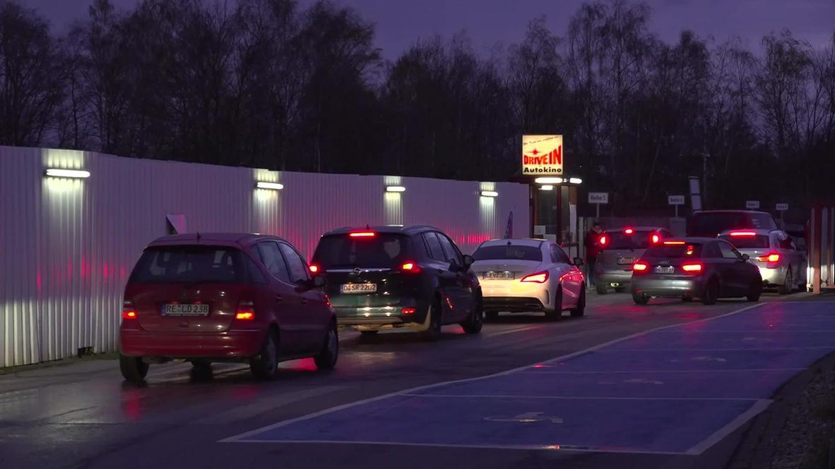 Germany: Drive-in cinema makes comeback amid coronavirus pandemic