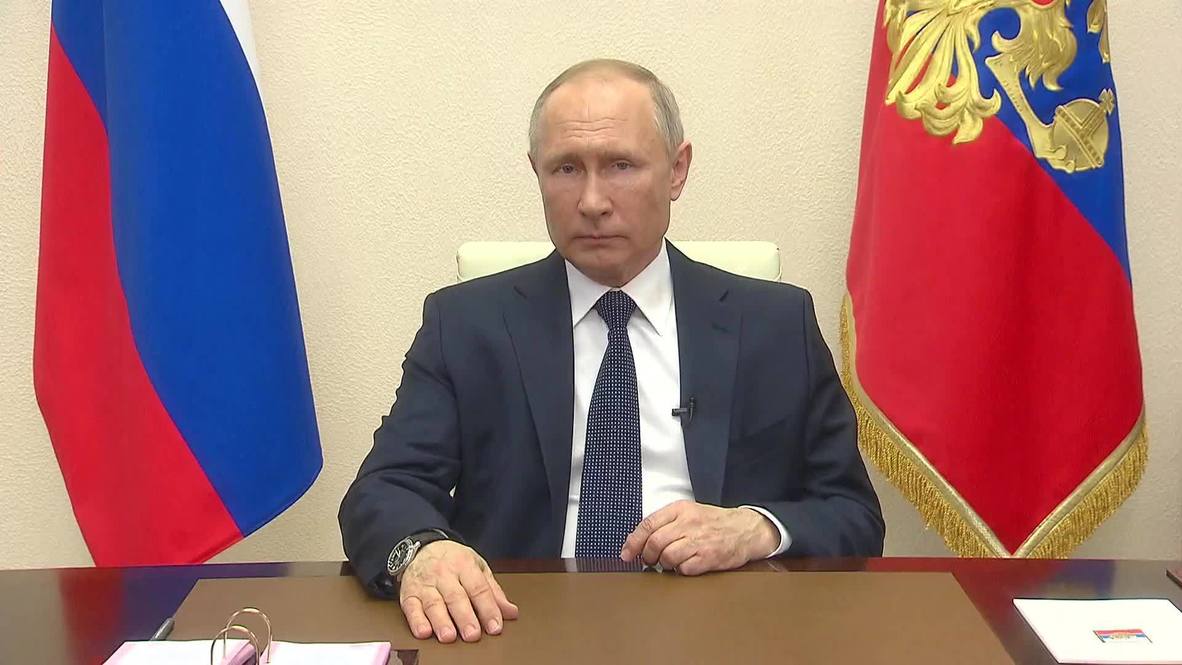 Россия: Владимир Путин обратился к нации в связи с ситуацией вокруг коронавируса