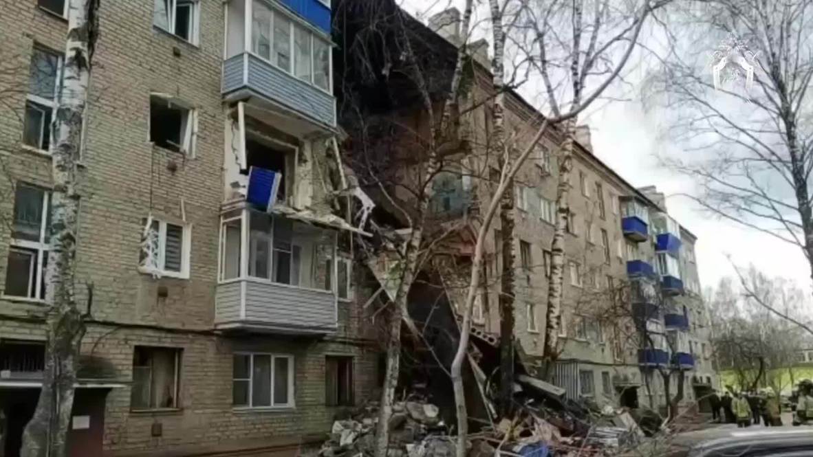 Россия: Шестеро извлечены из-под завалов дома, обрушившегося в Орехово-Зуеве, работы продолжаются