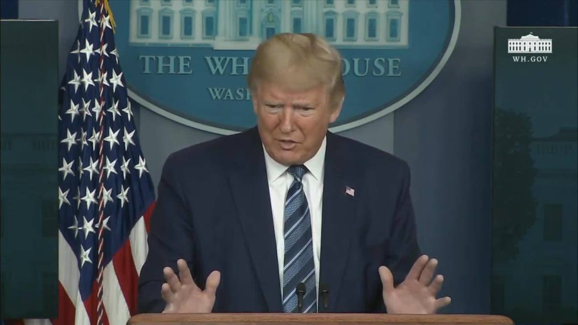 USA: Reporter accuses Trump of 'promoting' hydroxychloroquine as COVID-19 treatment