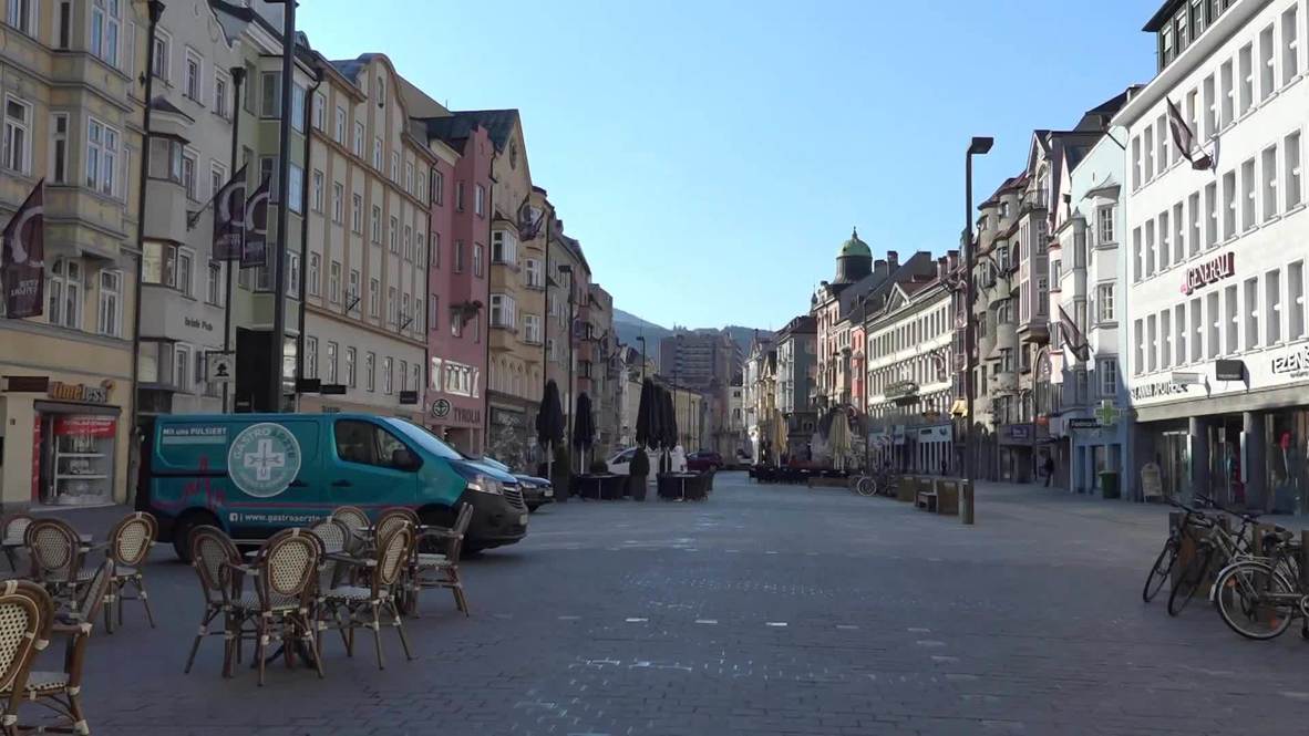 Austria: Residentes de Innsbruck comentan la decisión del Gobierno de levantar la cuarentena por coronavirus