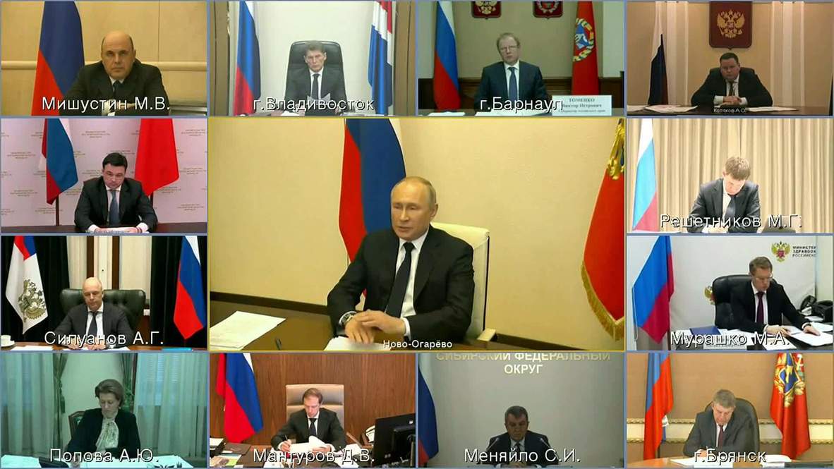 Россия: "Победим и эту заразу коронавирусную" - Путин о пандемии