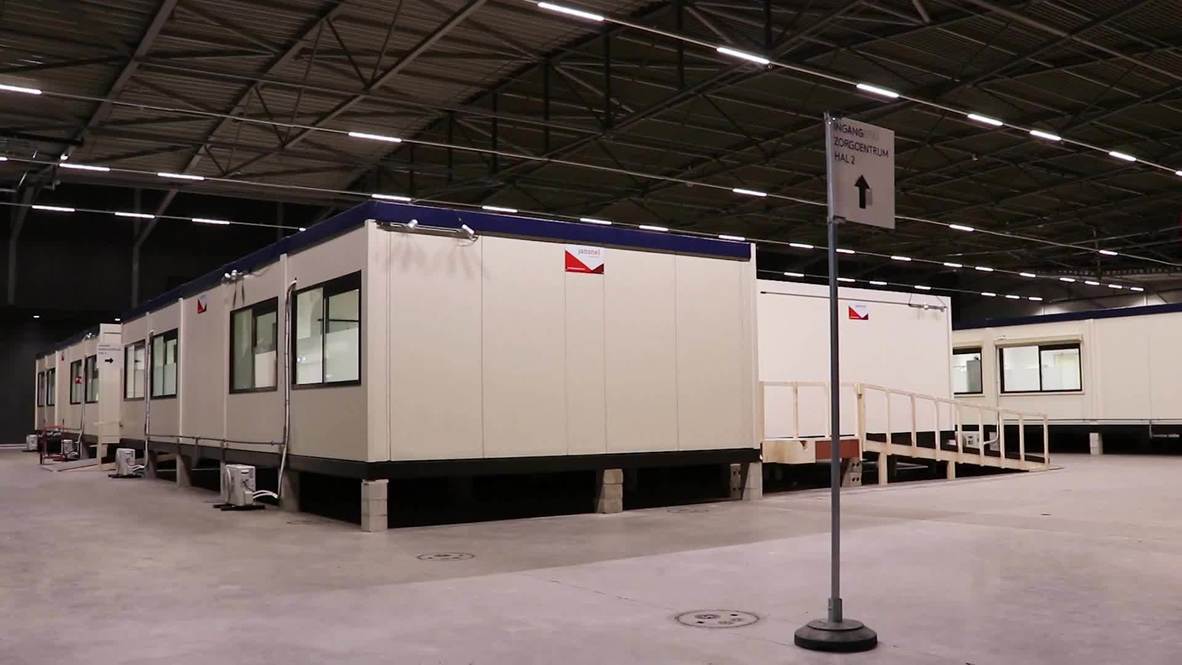 Netherlands: Eurovision song contest venue converted into coronavirus hospital