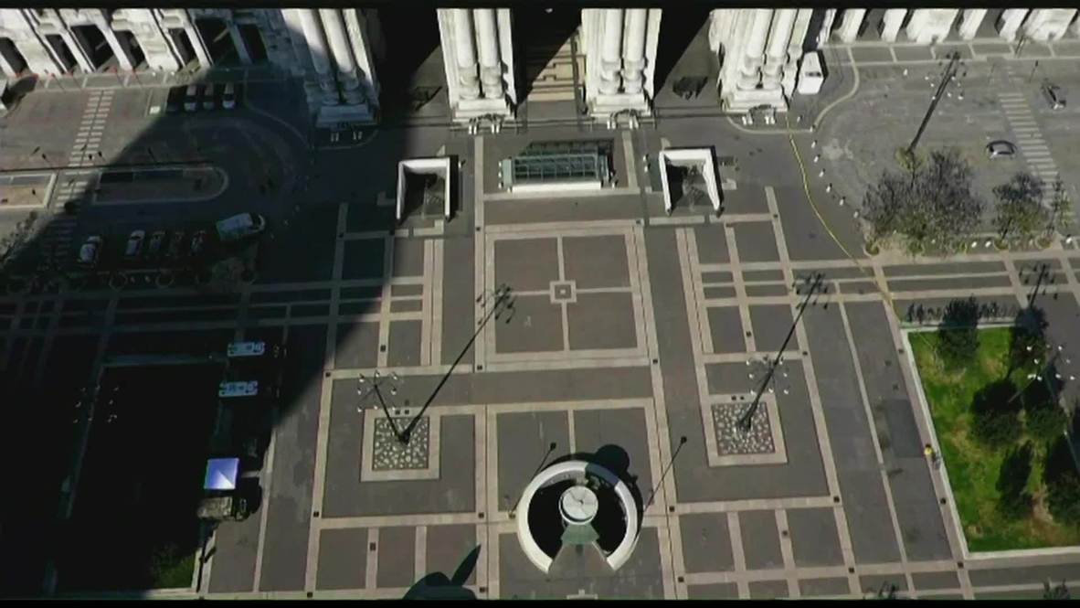 Italy: Take drone tour over a near-deserted Milan amid COVID-19 lockdown