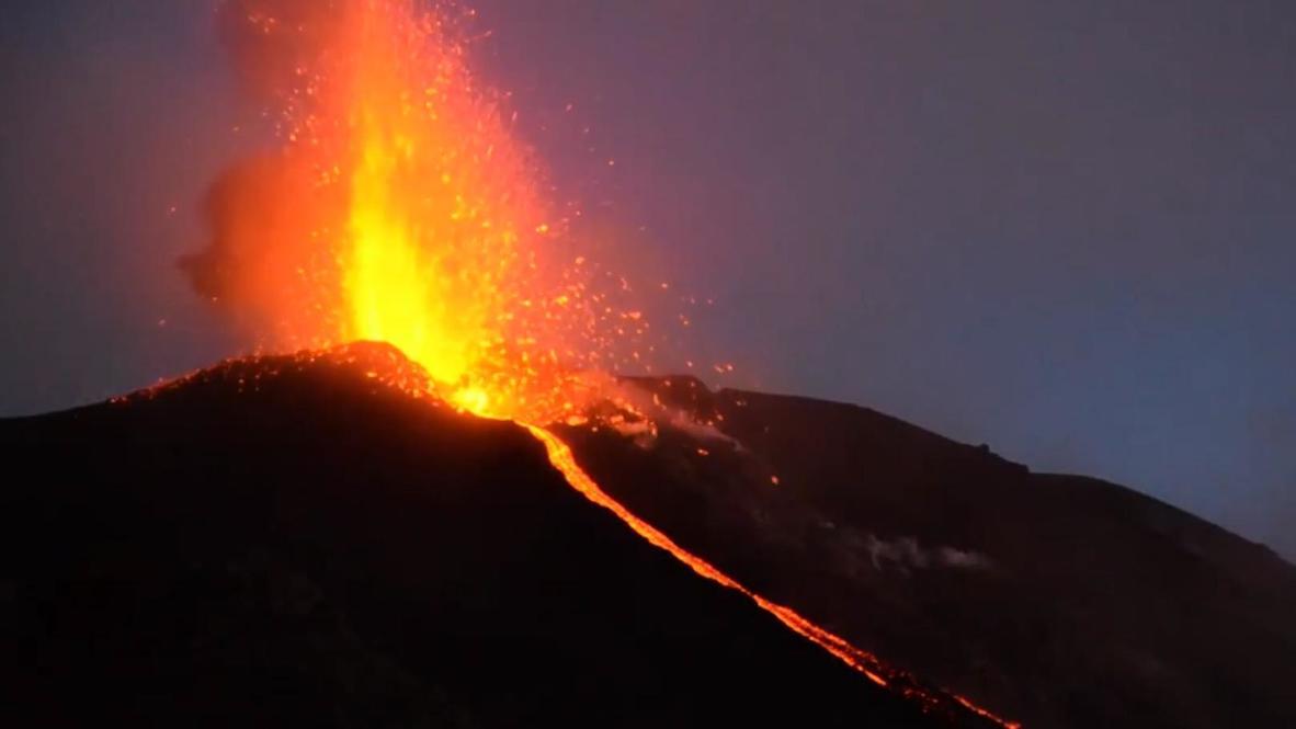 Italy: Stromboli erupts for second time in one month