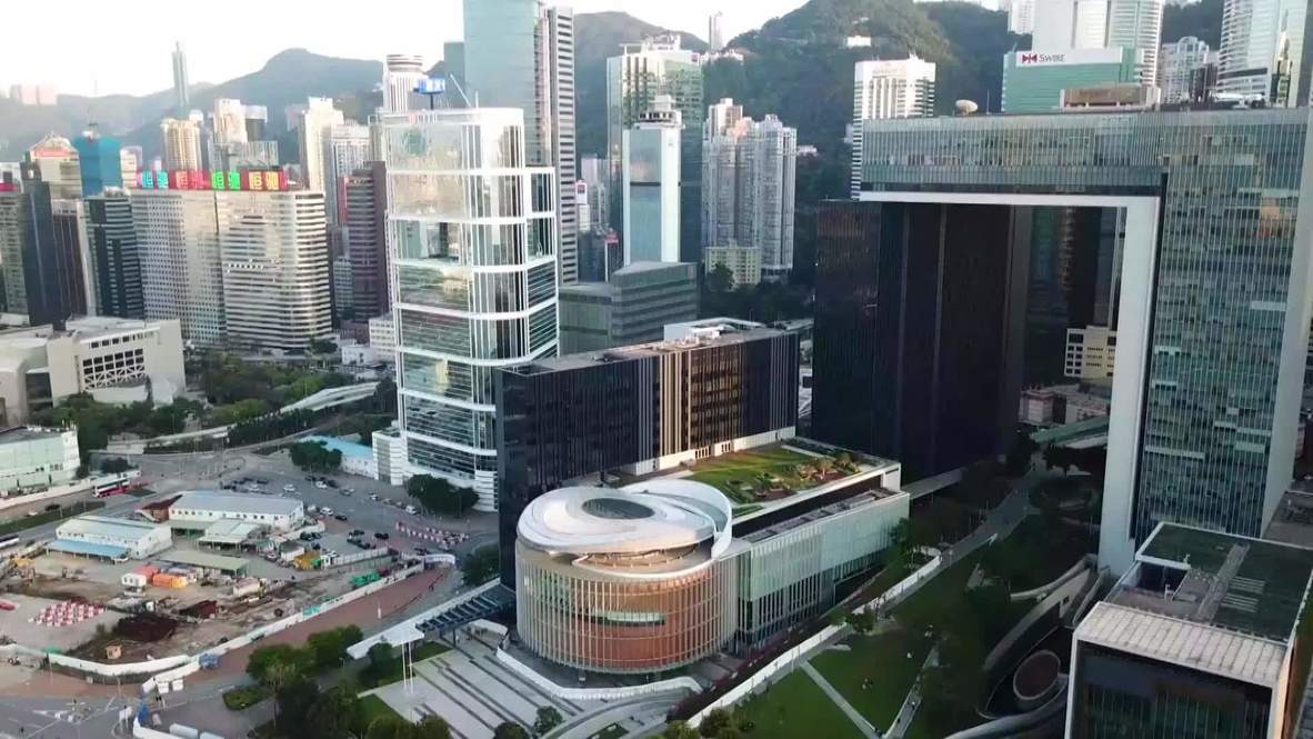Hong Kong: Imágenes aéreas muestran a Hong Kong tranquilo en medio de la pandemia de coronavirus