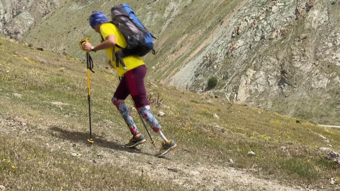 No mountain too high for Iranian double amputee mountaineer set to conquer Everest