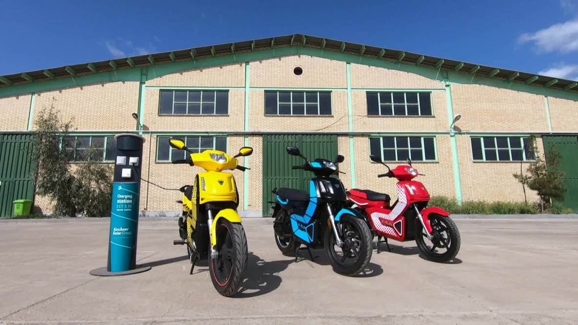 Iran: New range of locally built electric motorbikes developed near Tehran