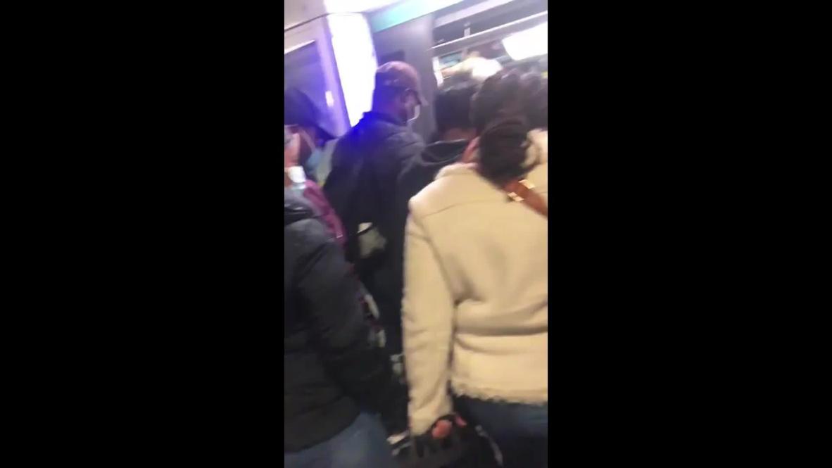 Francia: Parisinos llenan los trenes mientras se relajan las restricciones por covid-19