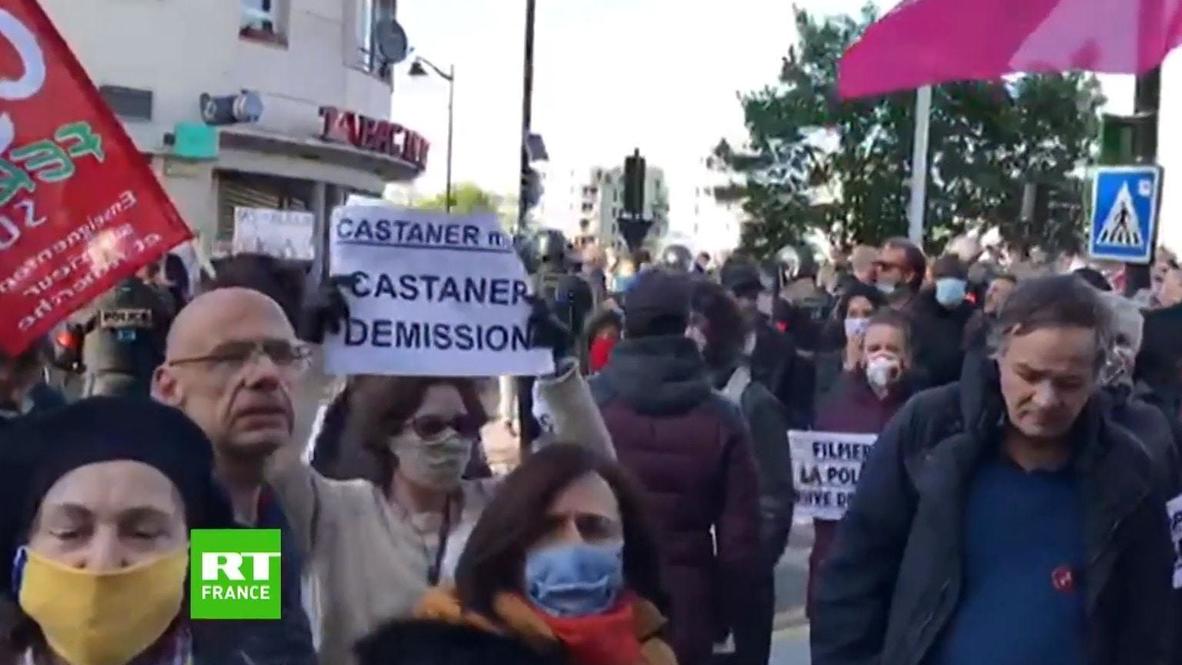 Francia: Residentes de un suburbio de París protestan contra brutalidad policial *CONTENIDO DE SOCIOS*