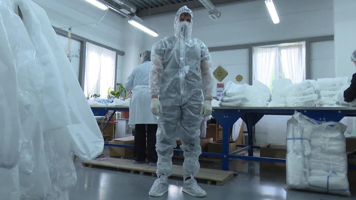 Россия: Непроходимый "Барьер". В Казани разработали многоразовый комбинезон для защиты от коронавируса