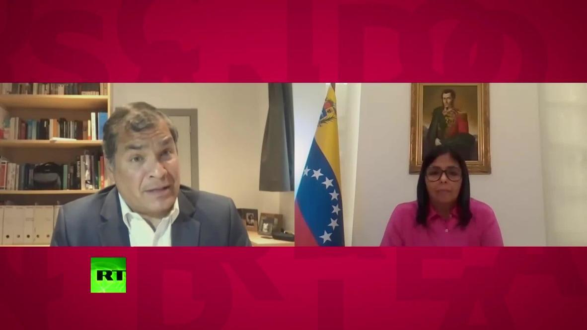 Vicepresidenta venezolana Delcy Rodríguez habla sobre la 'Operación Gedeón' *CONTENIDO DE SOCIOS*