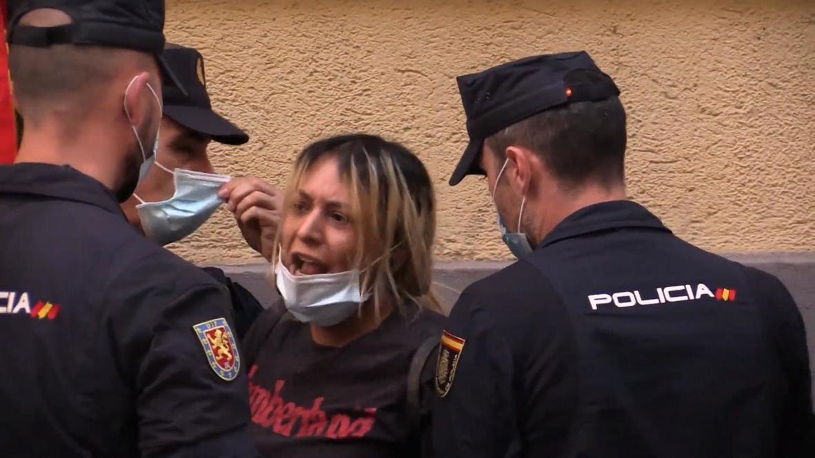 Melisa Dominguez Portavoz Del Hogar Spanish Revolution