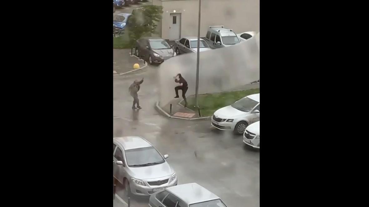 Russia: Storm kills three in Yekaterinburg *EXCLUSIVE*