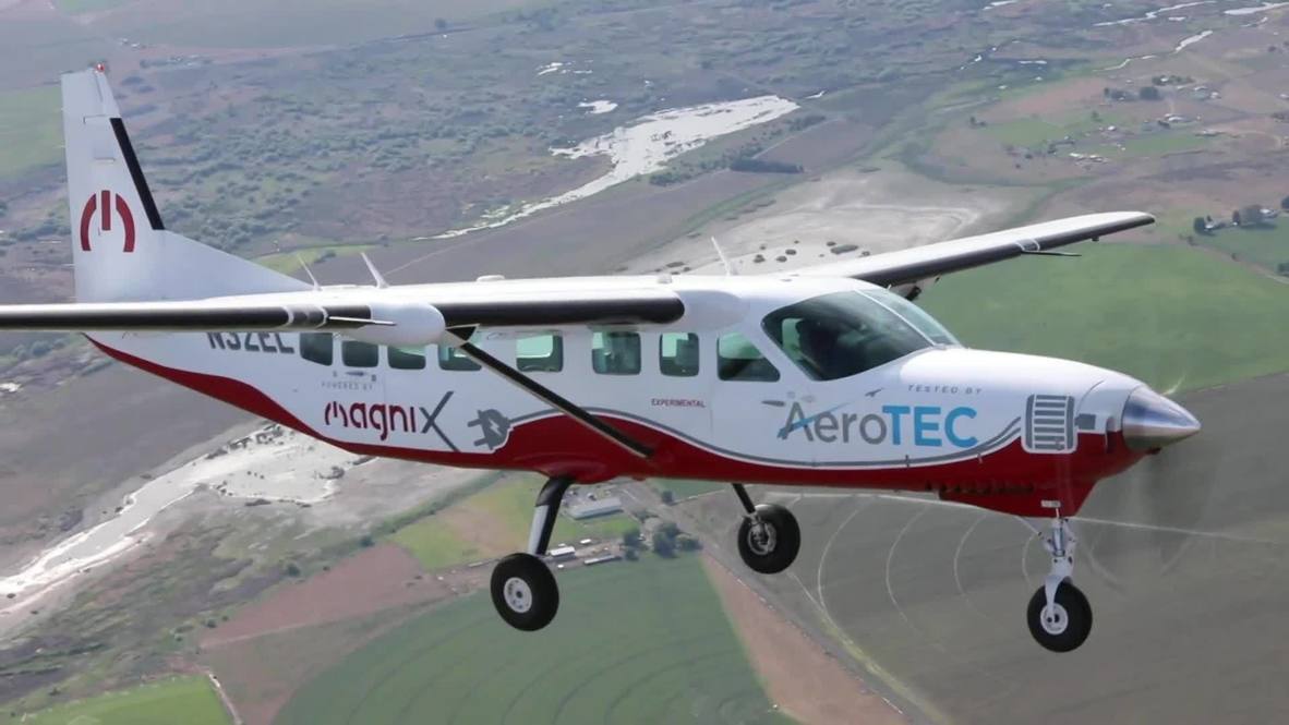 EE.UU.: Avión eléctrico más grande del mundo realiza su vuelo inaugural