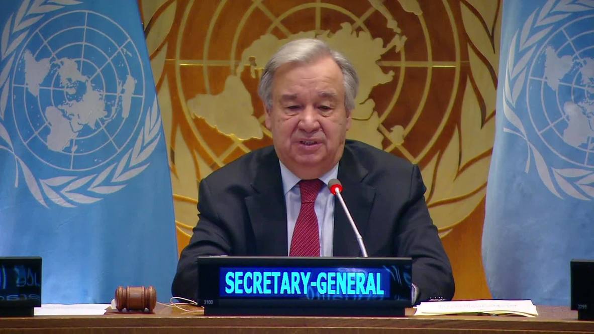 ONU: Guterres advierte una "devastación y sufrimiento inimaginables" debido al covid-19