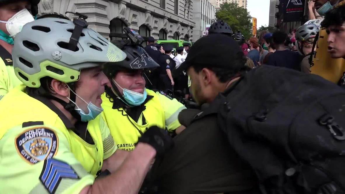 EE.UU.: Decenas de detenidos en protesta por George Floyd en Manhattan