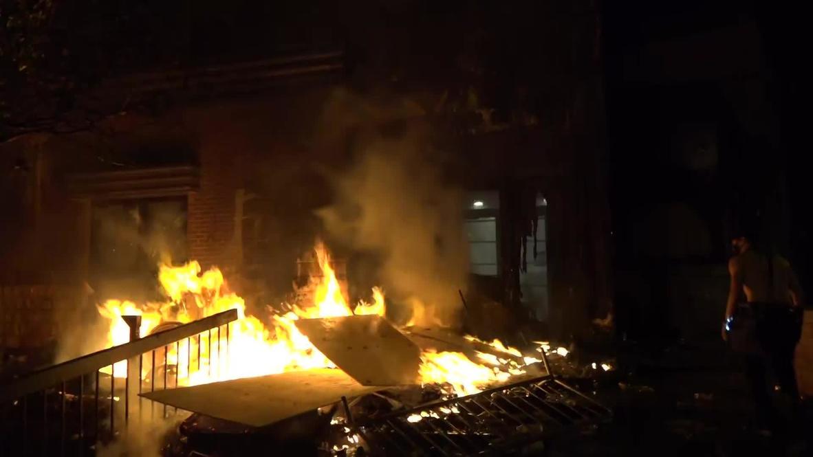 EE.UU.: Incendian una comisaría en Mineápolis durante las protestas por la muerte de George Floyd