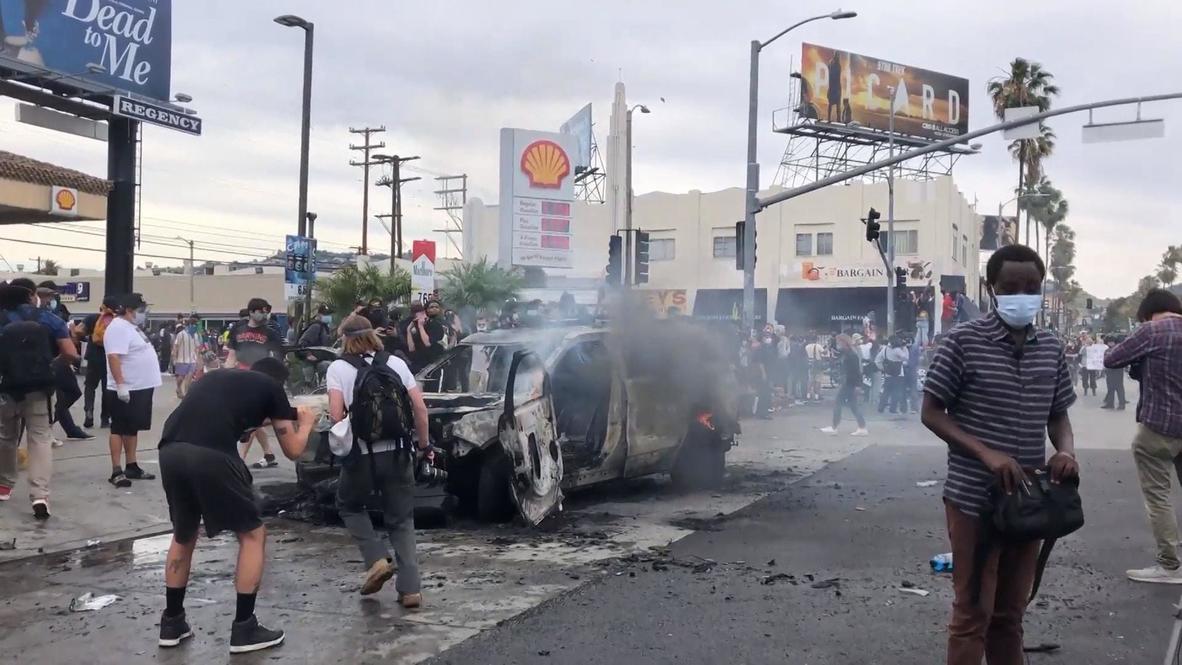 EE.UU.: Protesta contra el asesinato de George Lloyd en Los Ángeles acaba con saqueos y destrucción