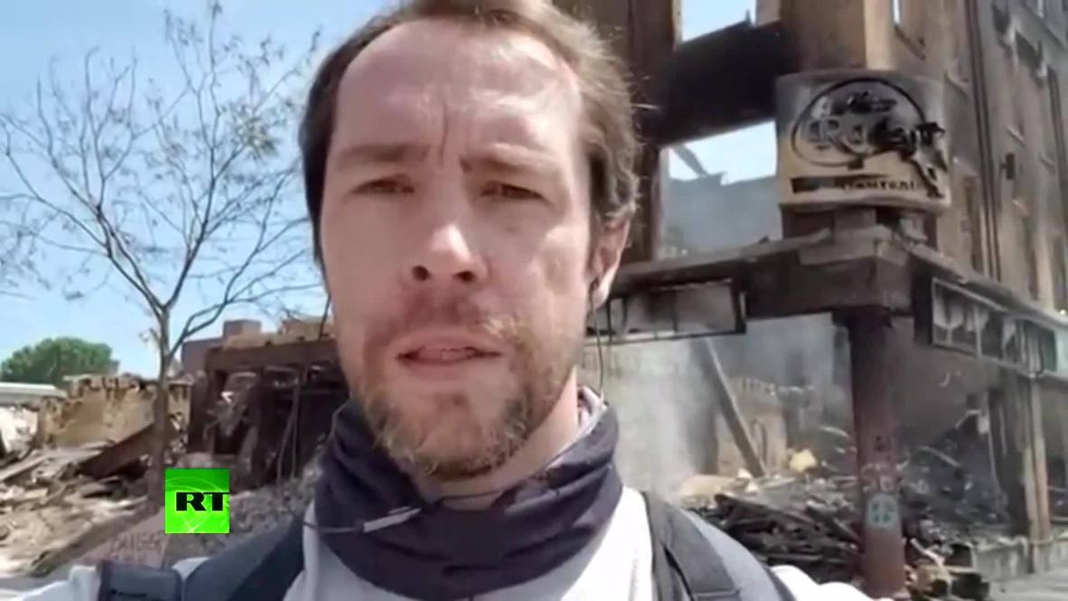 США: Нет объяснения такому насилию – российский журналист рассказал о нападении полиции во время протестов в Миннеаполисе *ПАРТНЕРСКИЙ КОНТЕНТ*