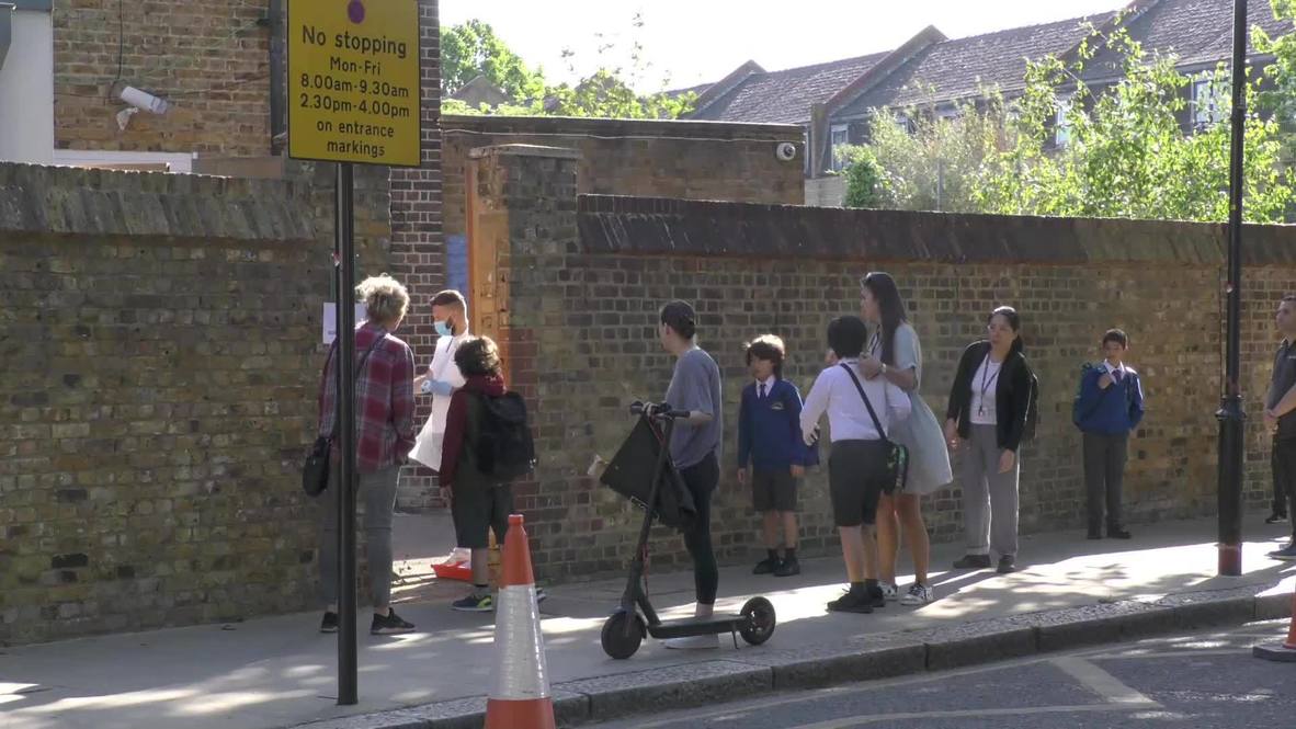 UK: Schools and markets begin phased reopening