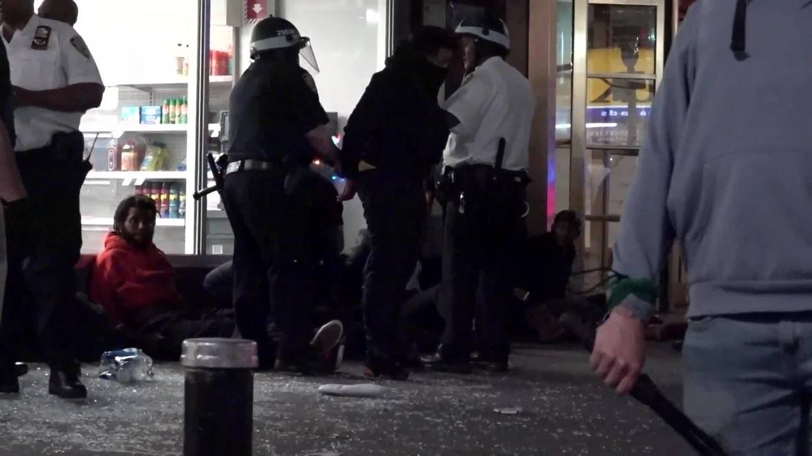 EE.UU.: Varios detenidos mientras continúan los saqueos en Manhattan