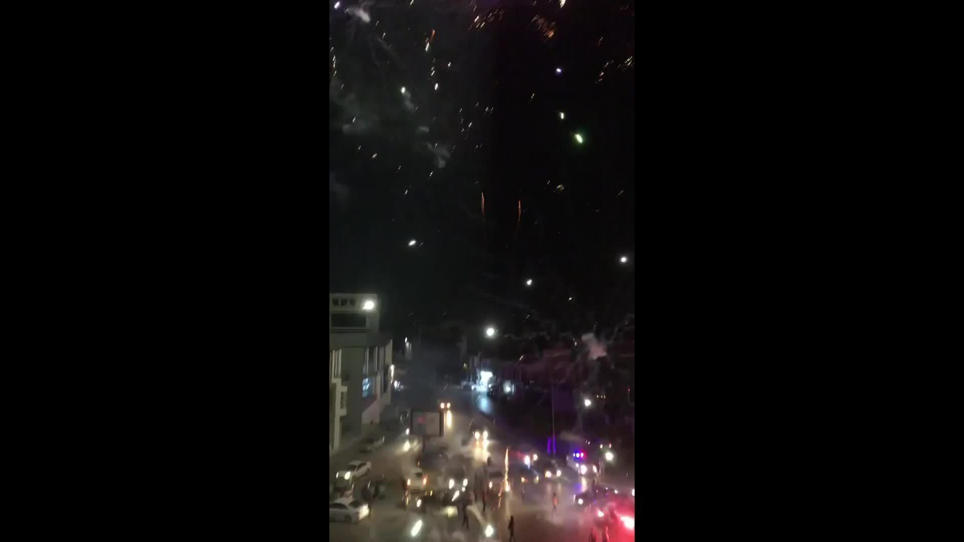 Libya Fireworks light up Tripoli sky after GNA claim control of wider area Video Ruptly