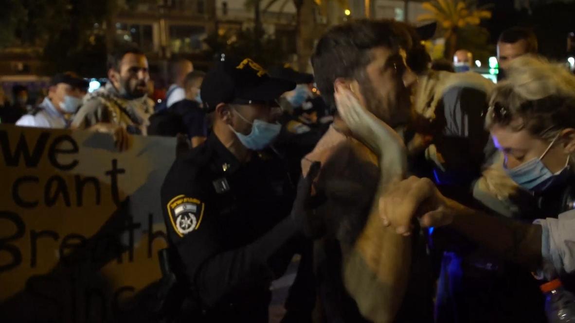 Israel: At least 5 arrested as thousands protest Netanyahu's West Bank annexation plan