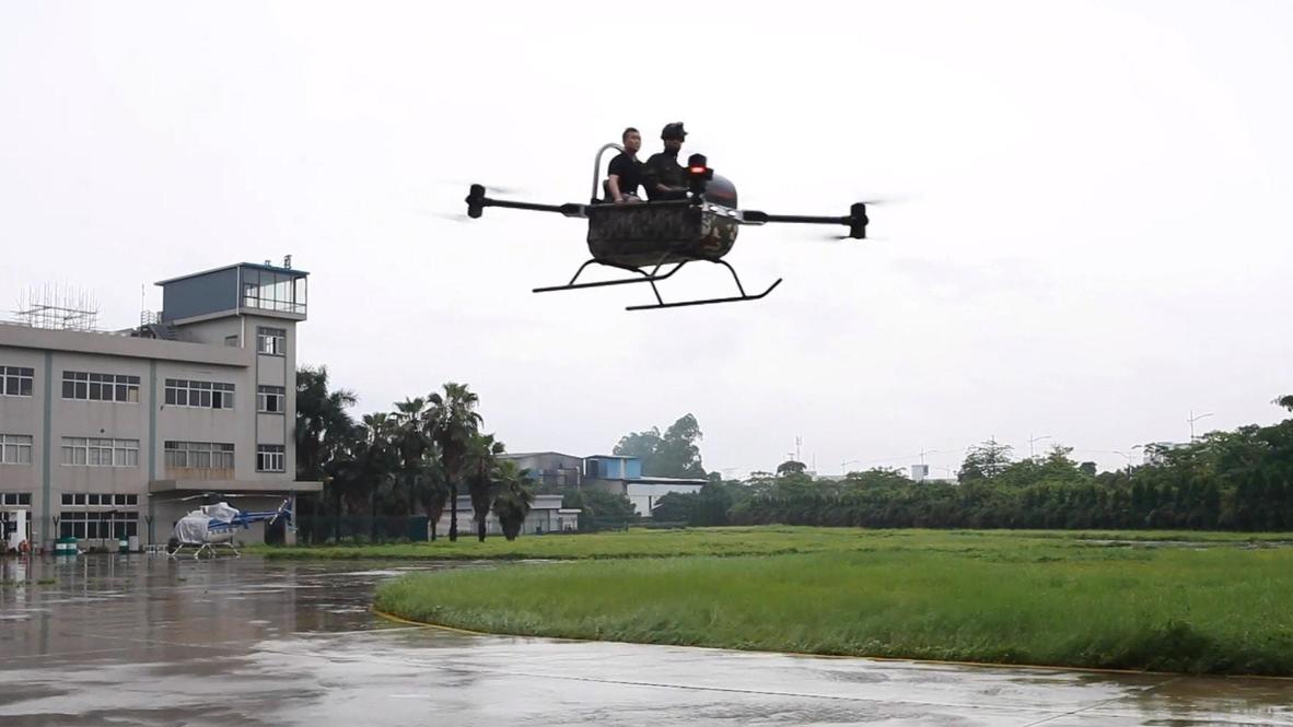 China: Helicóptero de dos asientos podría cambiar la aviación urbana