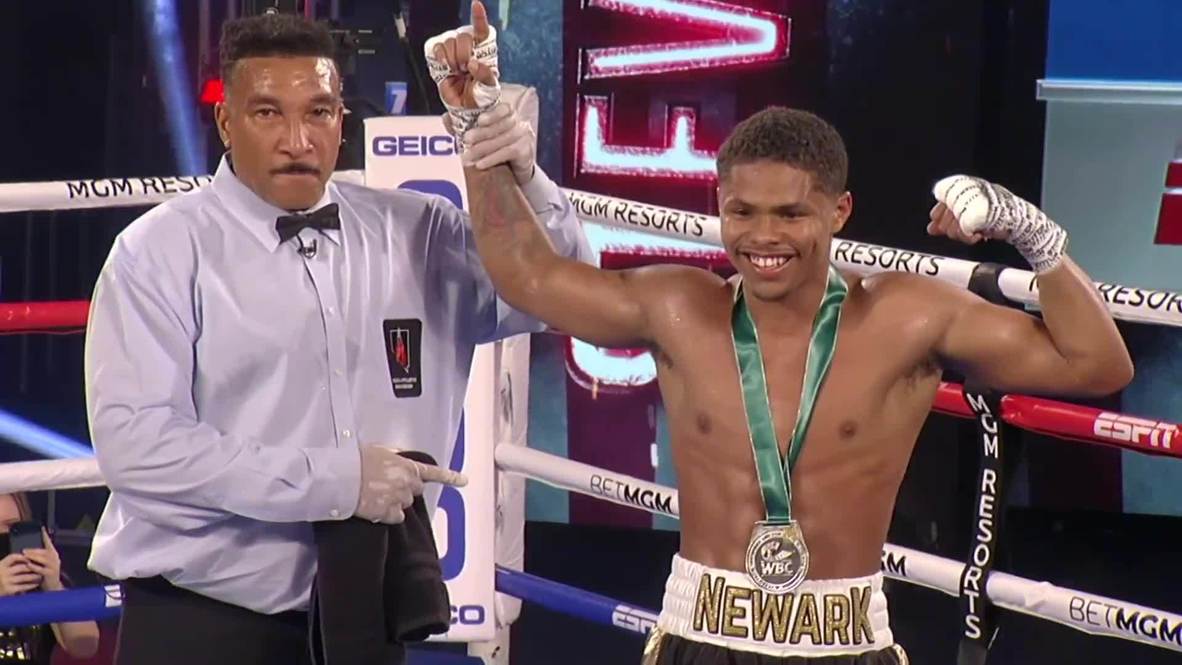 USA: Stevenson knocks out Caraballo as boxing returns from COVID lockdown