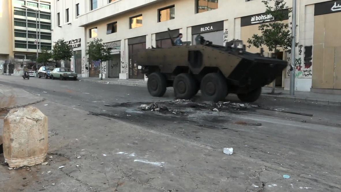 لبنان: بيروت تستيقظ على آثار احتجاجات انهيار سعر الليرة