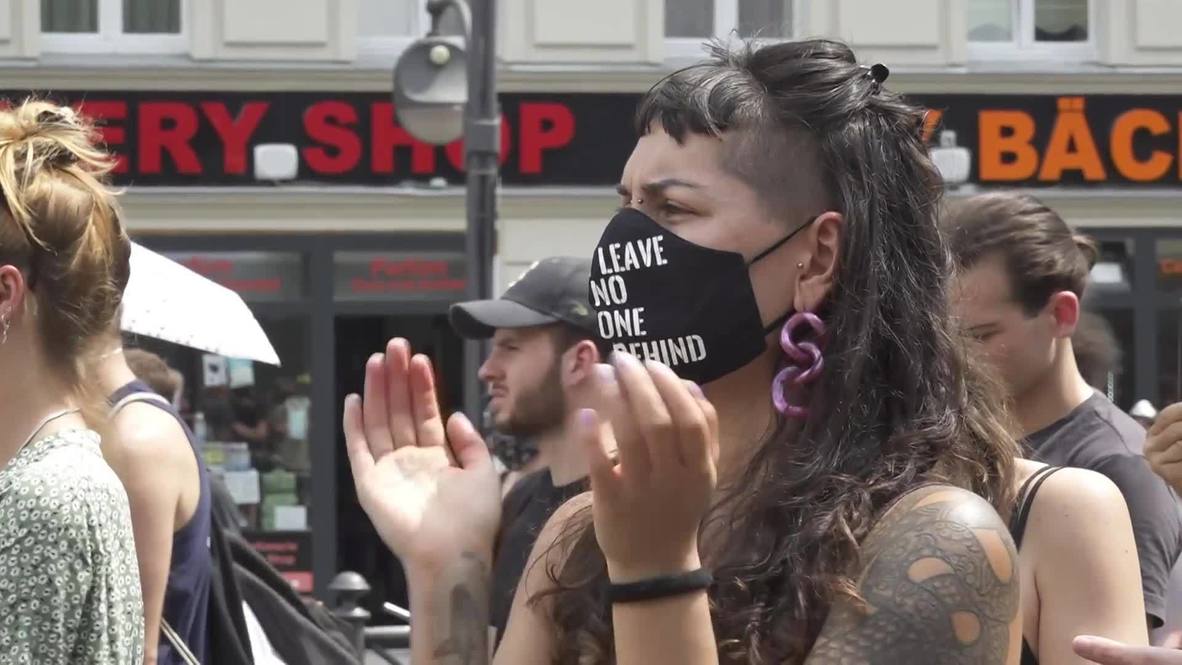 Germany: Left groups protest against police brutality and racism in Berlin