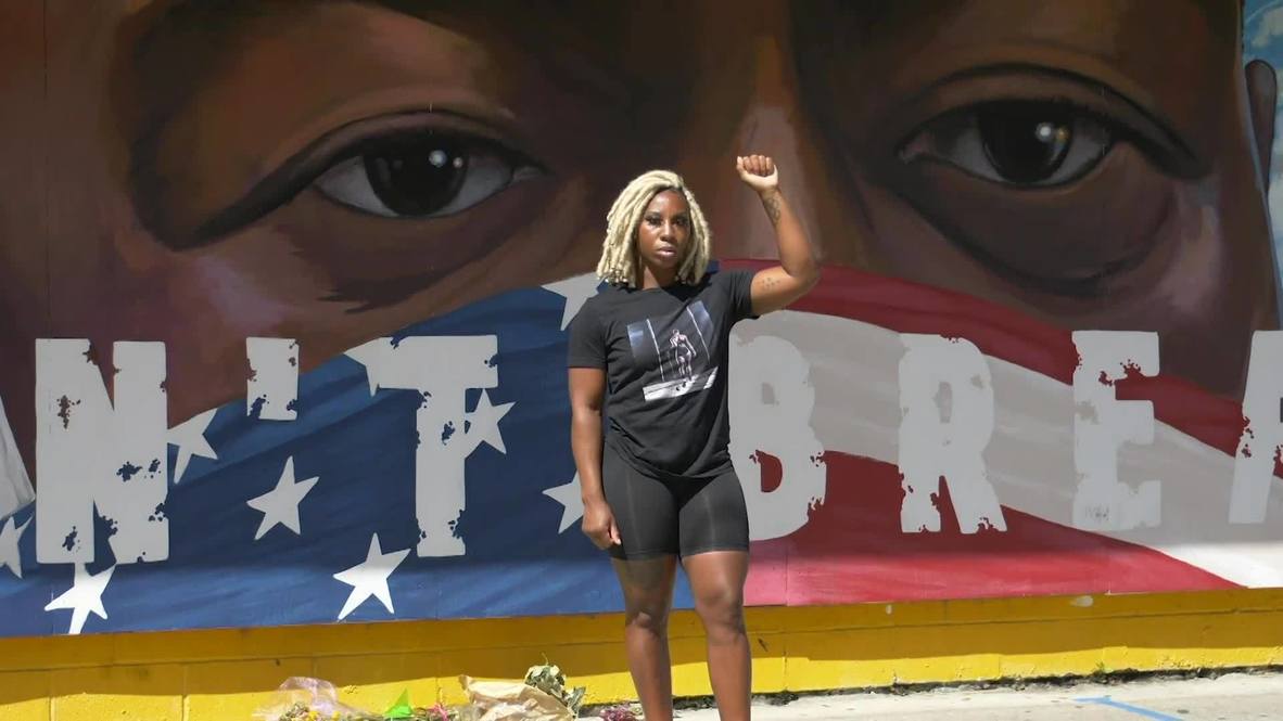 EE.UU.: Atleta olímpica suspendida por una protesta contra el racismo habla sobre su situación