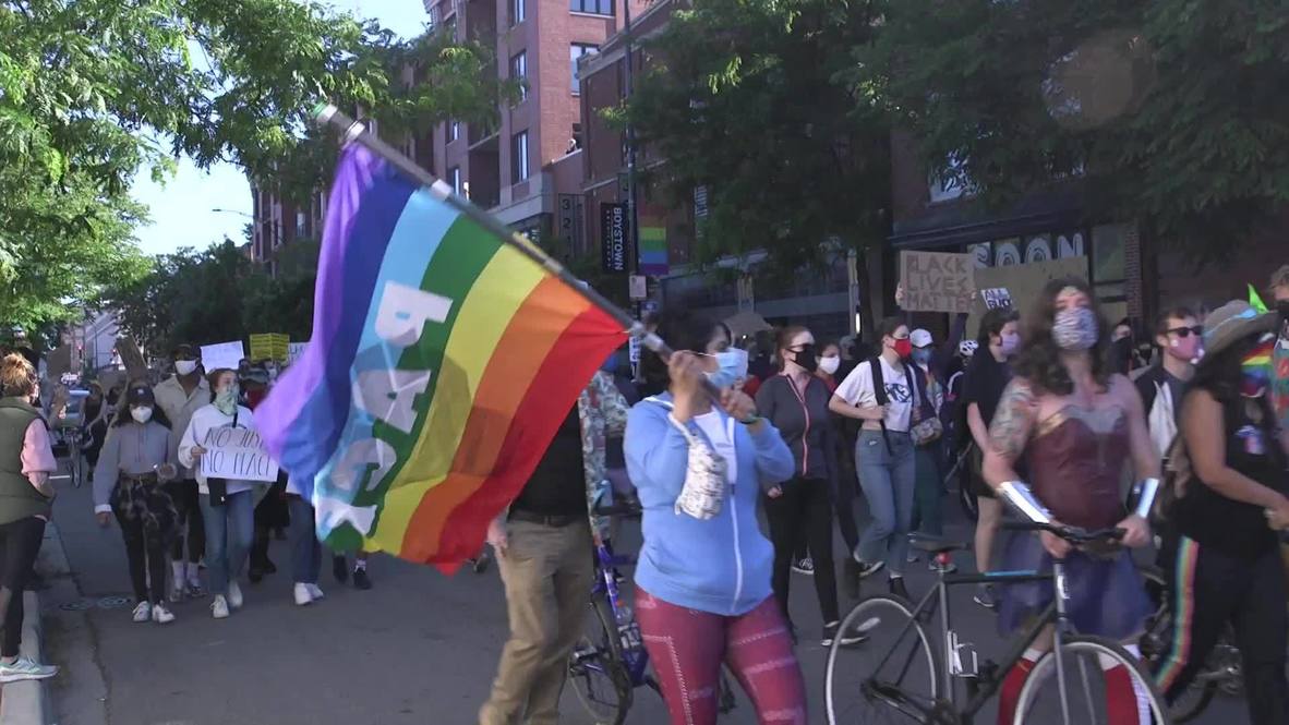 USA: 'Black Trans Lives Matter' march hits streets of Chicago