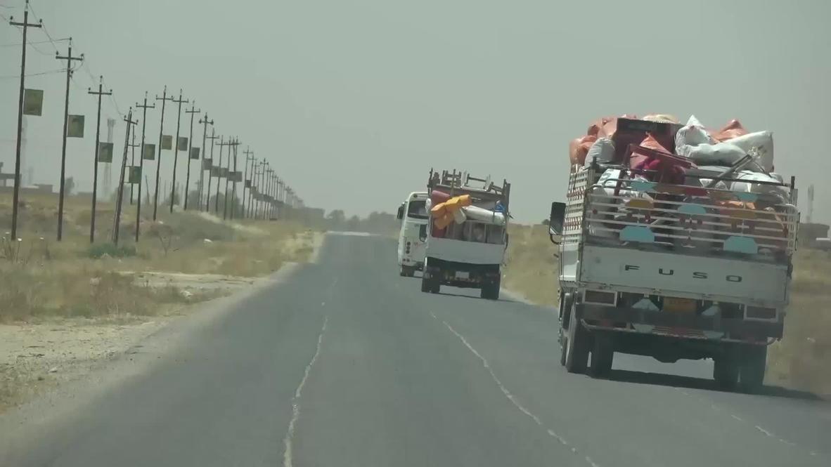 Irak: Familias yazidís regresan a Sinjar después de ser desplazadas por Estado Islámico