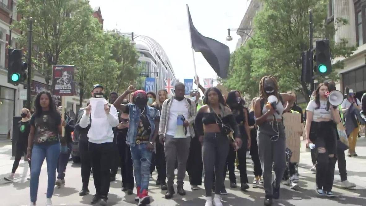 UK: Black Lives Matter movement takes over London for 4th consecutive weekend