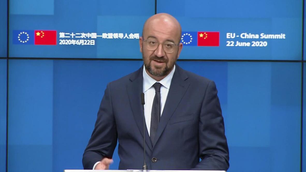 Belgium: EU urges China to respect Hong Kong's autonomy