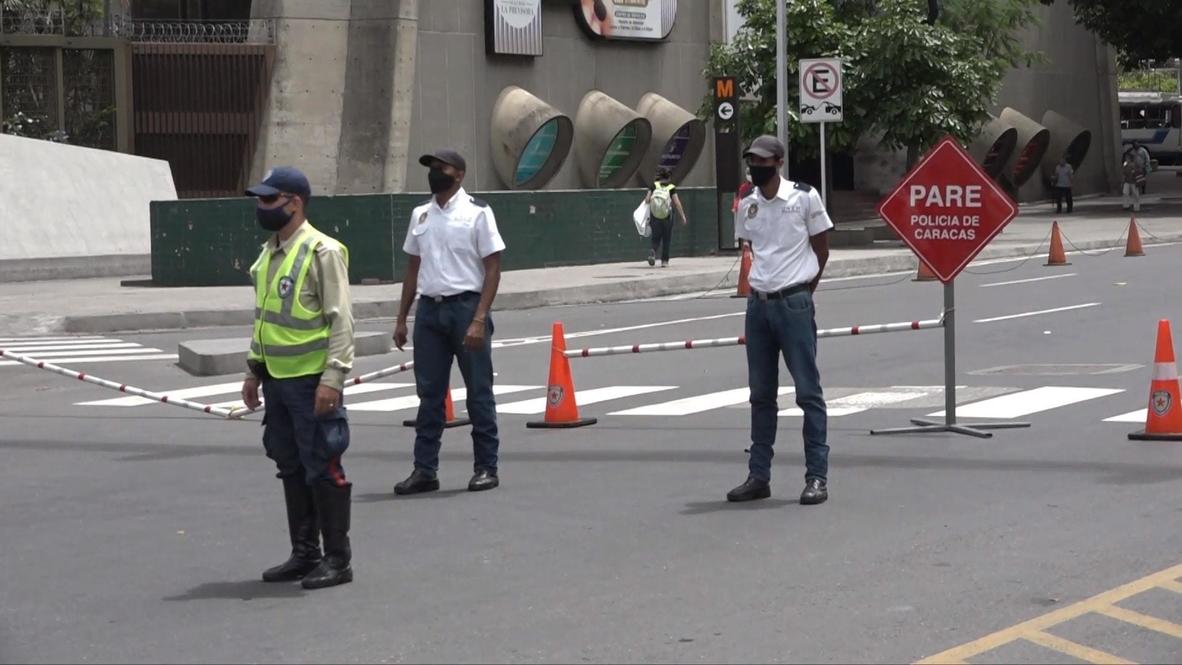 Venezuela: Despliegan las fuerzas de seguridad para controlar el cumplimiento de la cuarentena por covid-19