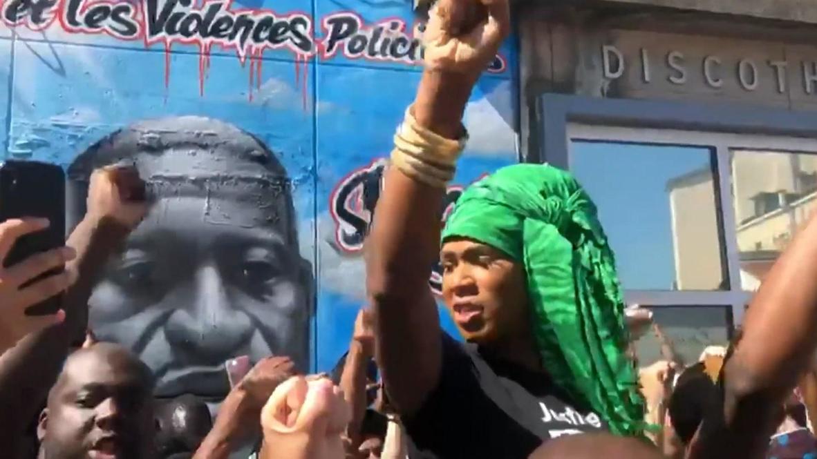 France: Anti-police brutality activist Assa Traore blasts police union over mural rejection
