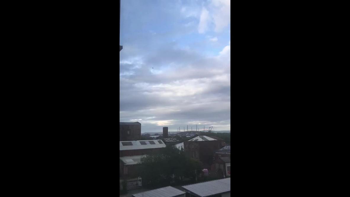 UK: Plane carrying 'White Lives Matter Burnley' banner flies over Manchester