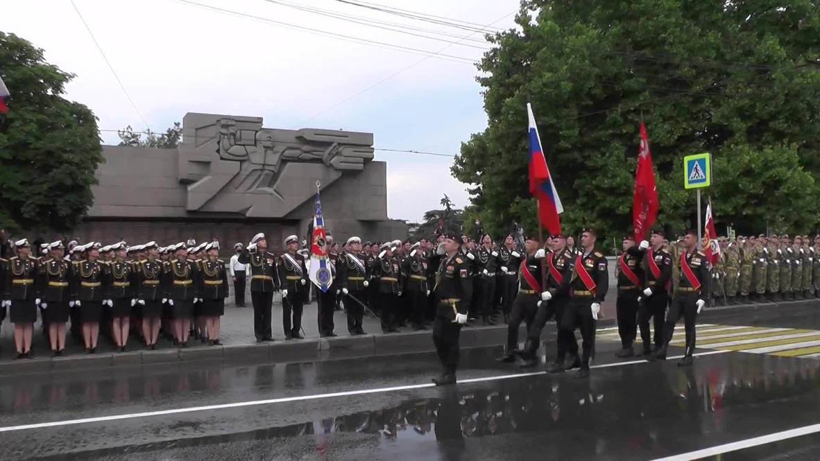 Россия: В Севастополе прошел парад в честь 75-летия Победы в ВОВ
