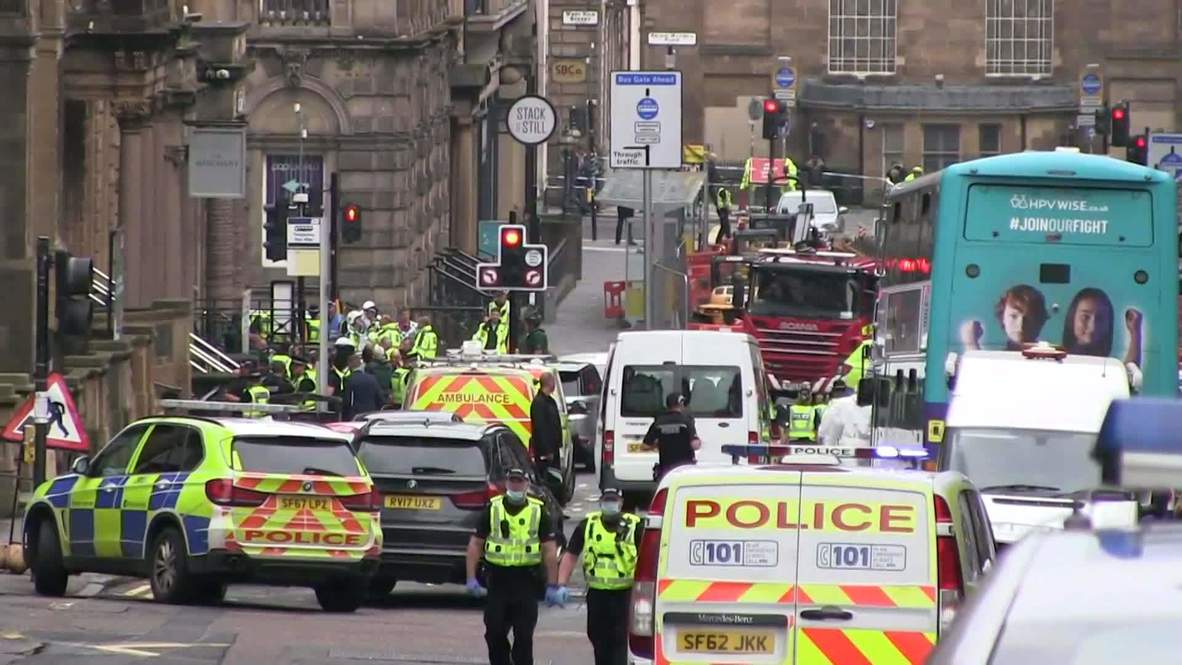 UK: Police deployed to site of stabbing attack in Glasgow