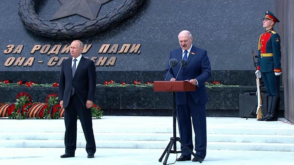 Россия: Ржевский мемориал всегда будет символом дружбы между Белоруссией и РФ - Лукашенко