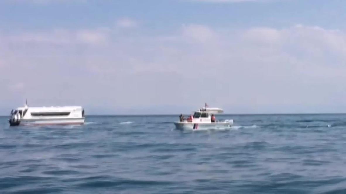 Turquía: La policía realiza una búsqueda en el lago de Van tras el hundimiento de un barco con migrantes